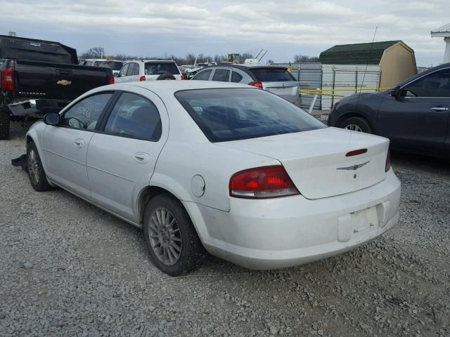 1C3EL46X26N147221 - 2006 CHRYSLER SEBRING WHITE photo 3