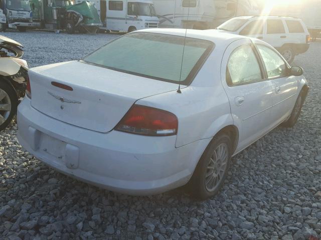 1C3EL46X26N147221 - 2006 CHRYSLER SEBRING WHITE photo 4