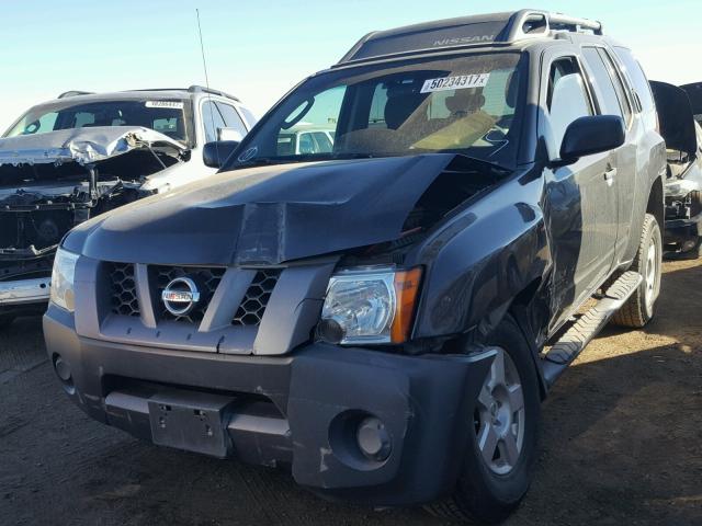 5N1AN08W18C514587 - 2008 NISSAN XTERRA OFF CHARCOAL photo 2