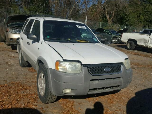 1FMYU04132KB65344 - 2002 FORD ESCAPE XLT WHITE photo 1