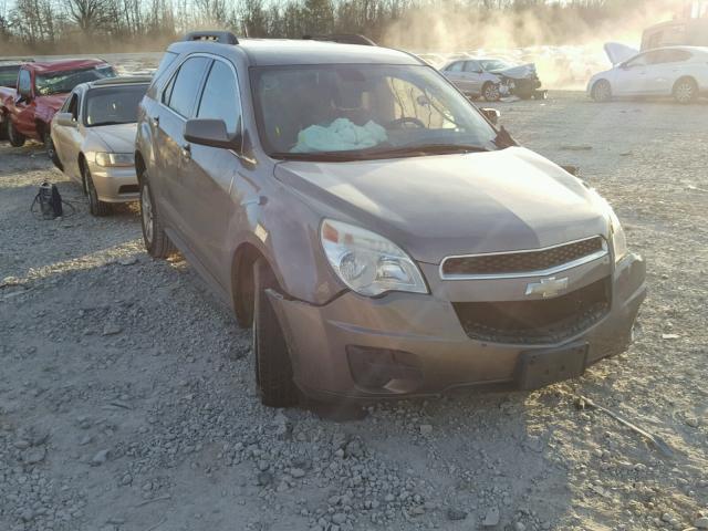 2CNALDEW5A6263539 - 2010 CHEVROLET EQUINOX LT BROWN photo 1