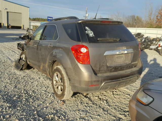 2CNALDEW5A6263539 - 2010 CHEVROLET EQUINOX LT BROWN photo 3