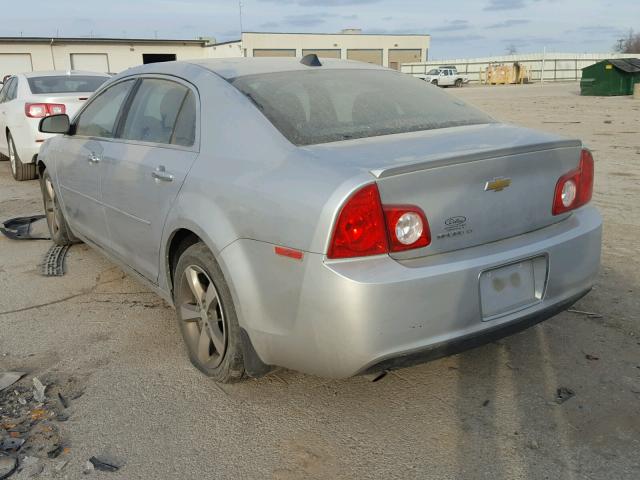 1G1ZC5E02CF291910 - 2012 CHEVROLET MALIBU 1LT 银色 照片 3