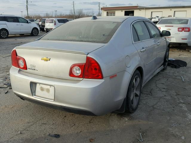 1G1ZC5E02CF291910 - 2012 CHEVROLET MALIBU 1LT 银色 照片 4