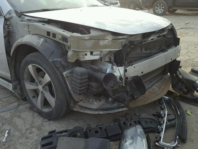 1G1ZC5E02CF291910 - 2012 CHEVROLET MALIBU 1LT 银色 照片 9