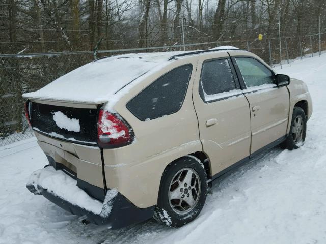 3G7DA03E23S543285 - 2003 PONTIAC AZTEK GOLD photo 4