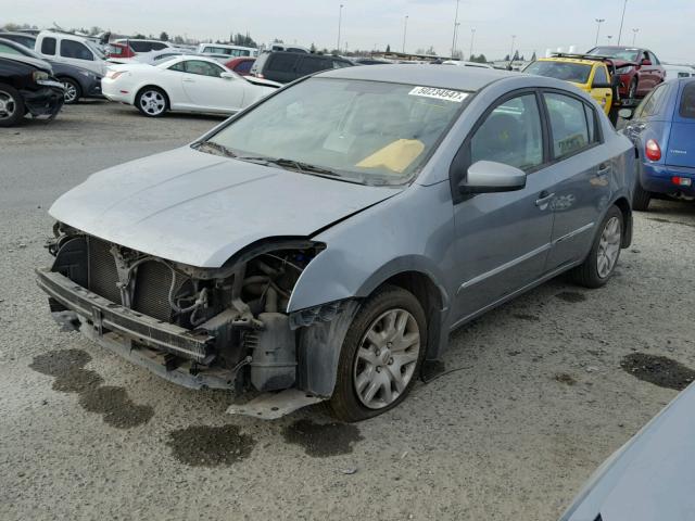 3N1AB6AP8AL656497 - 2010 NISSAN SENTRA 2.0 GRAY photo 2