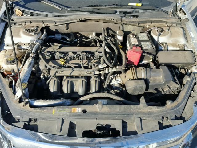 3FAHP0JAXCR438735 - 2012 FORD FUSION SEL SILVER photo 7