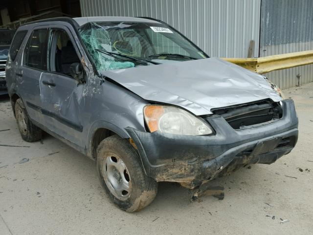 JHLRD68514C003284 - 2004 HONDA CR-V LX GRAY photo 1