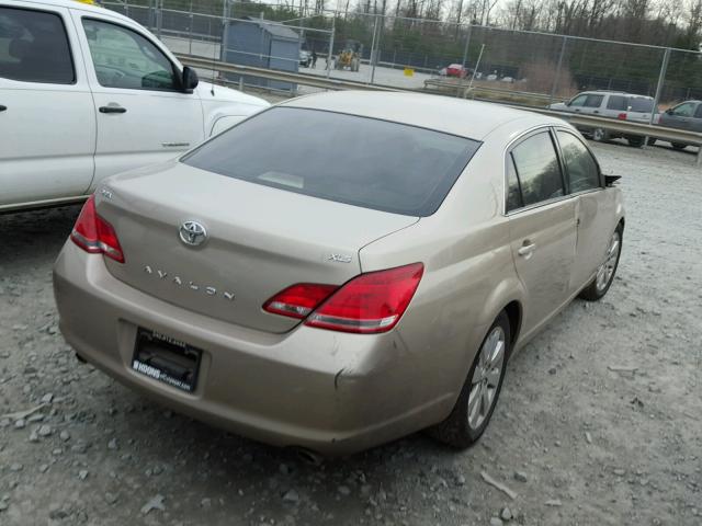 4T1BK36B15U052861 - 2005 TOYOTA AVALON XL TAN photo 4