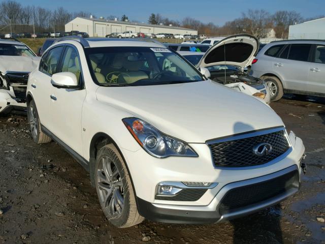 JN1BJ0RR1GM261621 - 2016 INFINITI QX50 WHITE photo 1