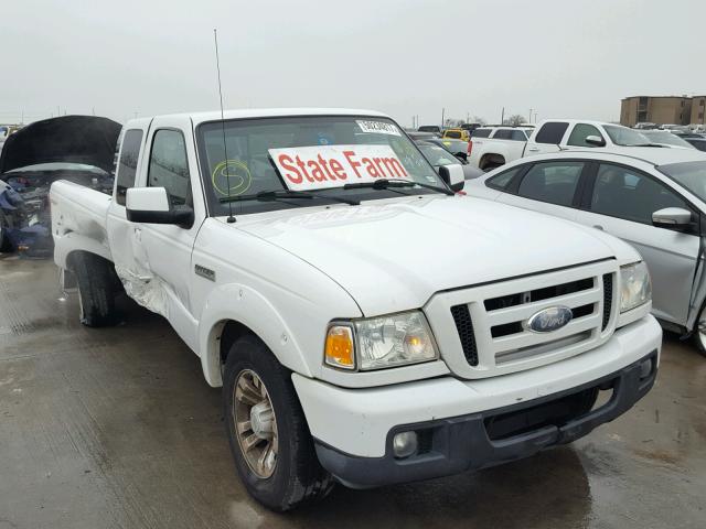 1FTYR44E47PA19187 - 2007 FORD RANGER SUP WHITE photo 1