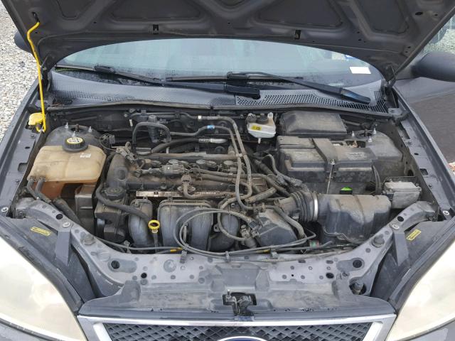 1FAFP34N87W138704 - 2007 FORD FOCUS ZX4 GRAY photo 7