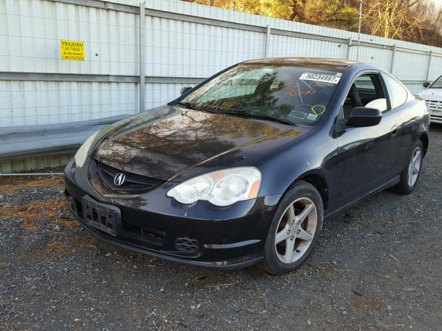 JH4DC53854S017232 - 2004 ACURA RSX BLACK photo 2