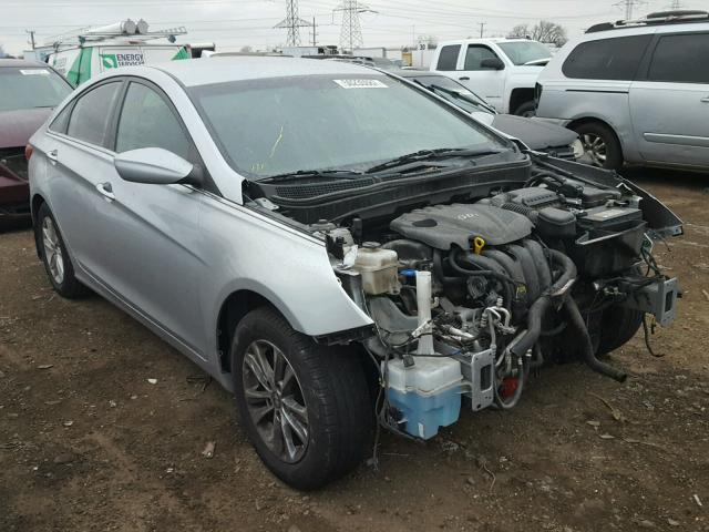 5NPEB4AC8DH598136 - 2013 HYUNDAI SONATA GLS SILVER photo 1