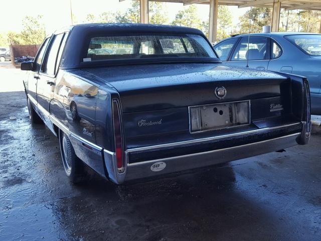 1G6CB5336L4340683 - 1990 CADILLAC FLEETWOOD BLACK photo 3