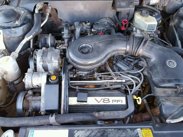 1G6CB5336L4340683 - 1990 CADILLAC FLEETWOOD BLACK photo 7