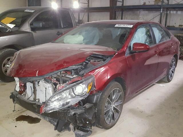 4T1BF1FK4GU525258 - 2016 TOYOTA CAMRY LE RED photo 2