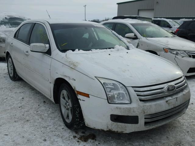 3FAHP07Z77R218035 - 2007 FORD FUSION SE WHITE photo 1