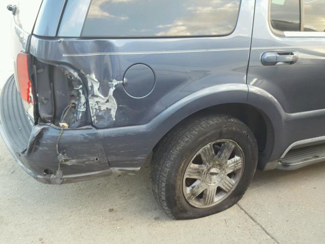 5LMEU68H33ZJ29883 - 2003 LINCOLN AVIATOR 蓝色 照片 9