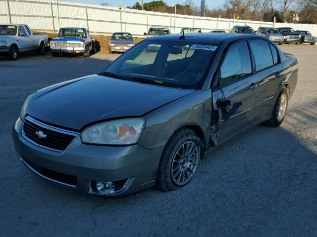 1G1ZU53886F285894 - 2006 CHEVROLET MALIBU LTZ GREEN photo 2