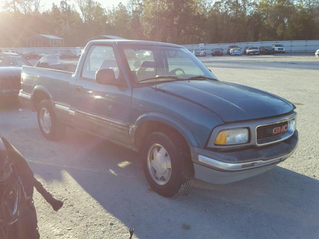 1GTCS14Z3RK504386 - 1994 GMC SONOMA GREEN photo 1