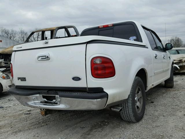 1FTRW07622KB73414 - 2002 FORD F150 SUPER WHITE photo 4