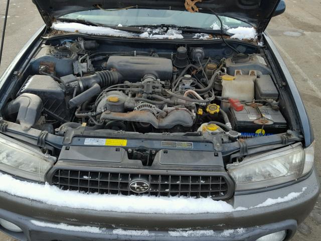 4S3BD6851X7240742 - 1999 SUBARU LEGACY 30T GREEN photo 7