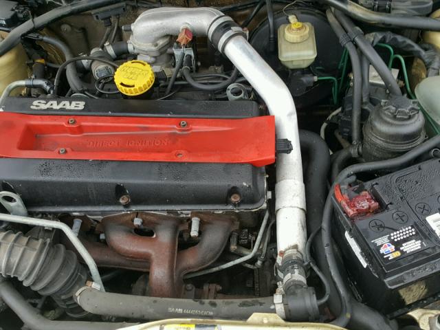 YS3DF55N8W2005695 - 1998 SAAB 900 SE TUR GOLD photo 7