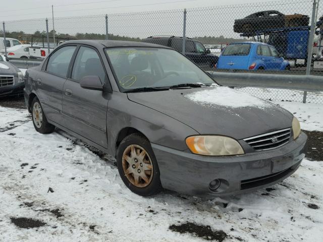 KNAFB121335224111 - 2003 KIA SPECTRA BA GREEN photo 1