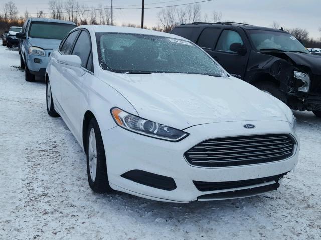 3FA6P0H75DR112568 - 2013 FORD FUSION SE WHITE photo 1