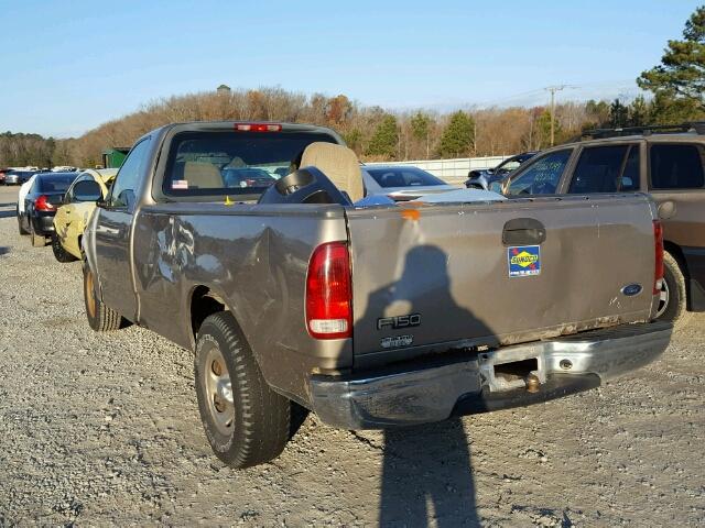 1FTRF17222NA01336 - 2002 FORD F150 TAN photo 3