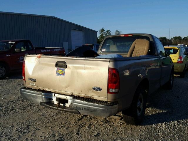 1FTRF17222NA01336 - 2002 FORD F150 TAN photo 4