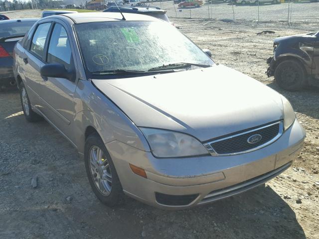 1FAFP34N17W272633 - 2007 FORD FOCUS ZX4 TAN photo 1