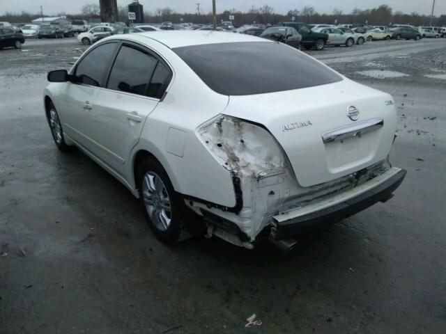 1N4AL2AP1AN500973 - 2010 NISSAN ALTIMA BAS WHITE photo 3