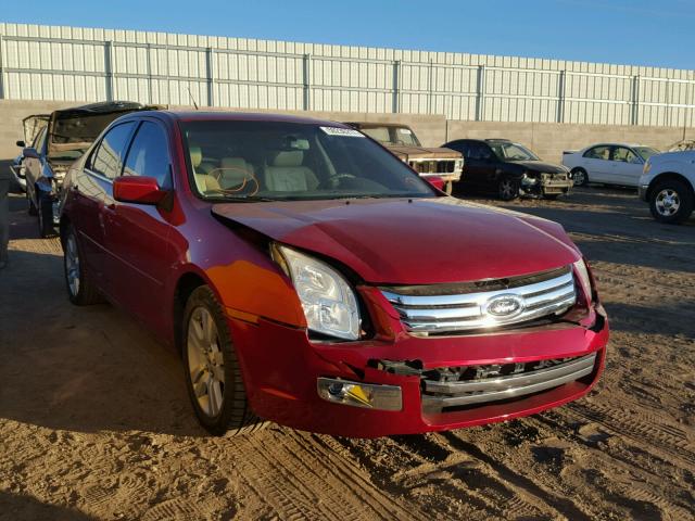 3FAHP08107R265870 - 2007 FORD FUSION SEL RED photo 1