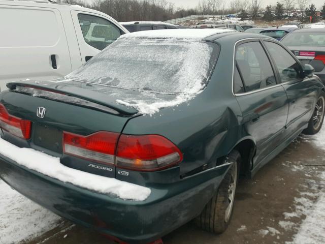 1HGCG16572A057036 - 2002 HONDA ACCORD EX GREEN photo 4