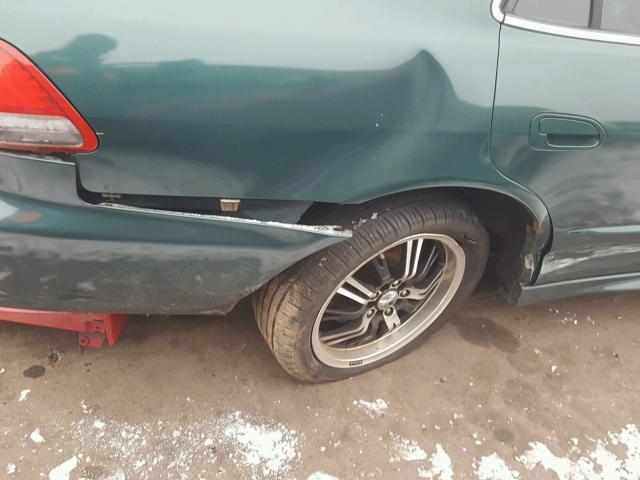 1HGCG16572A057036 - 2002 HONDA ACCORD EX GREEN photo 9