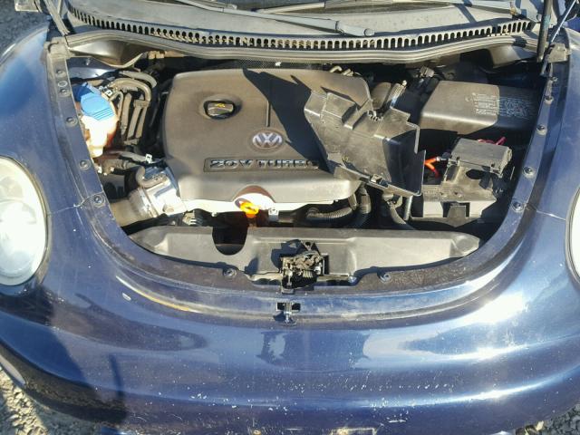 3VWCD31Y05M361544 - 2005 VOLKSWAGEN NEW BEETLE 蓝色 照片 7