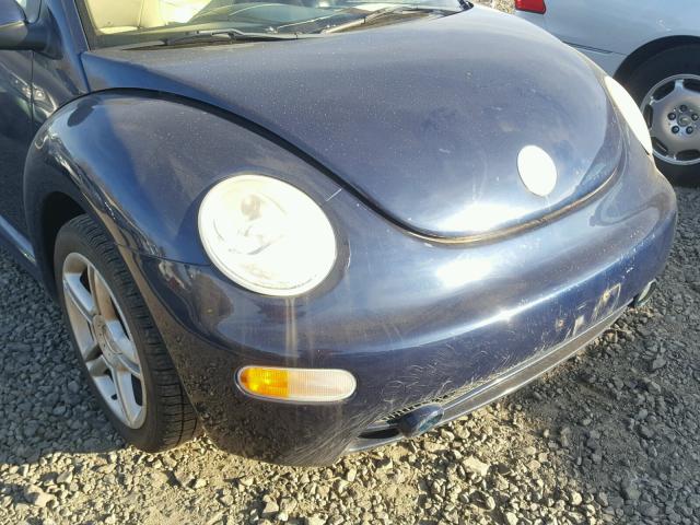 3VWCD31Y05M361544 - 2005 VOLKSWAGEN NEW BEETLE 蓝色 照片 9