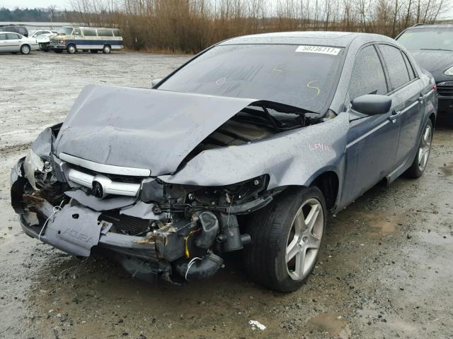 19UUA66235A066314 - 2005 ACURA TL CHARCOAL photo 2