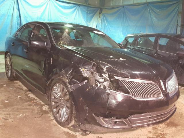 1LNHL9EK7DG604646 - 2013 LINCOLN MKS BLACK photo 1