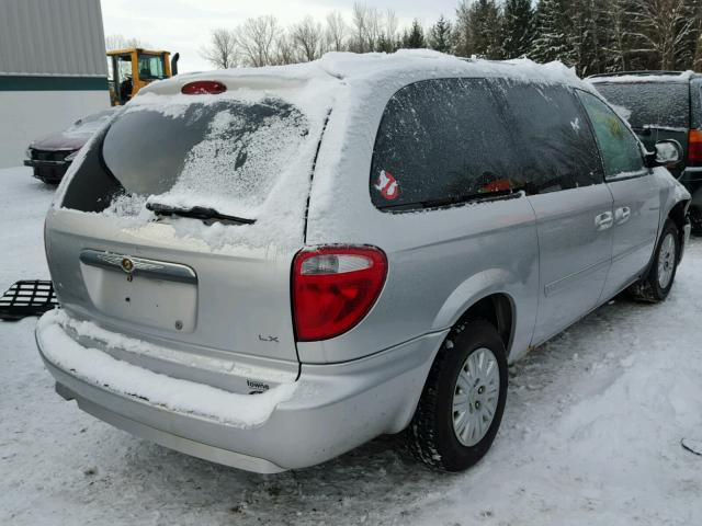 2A4GP44R97R352952 - 2007 CHRYSLER TOWN & COU SILVER photo 4