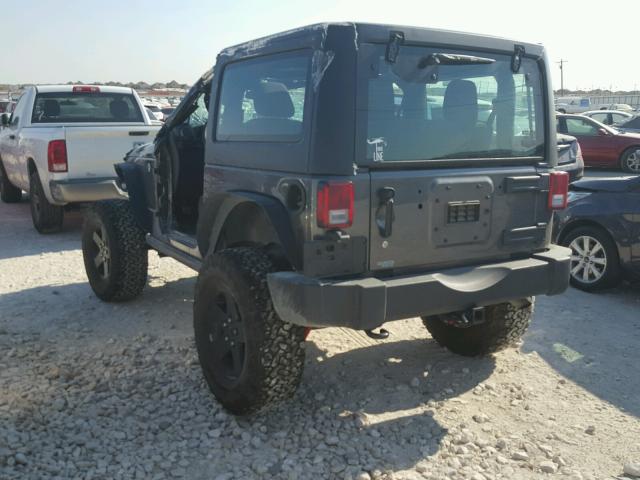 1C4AJWAG6HL543749 - 2017 JEEP WRANGLER S GRAY photo 3