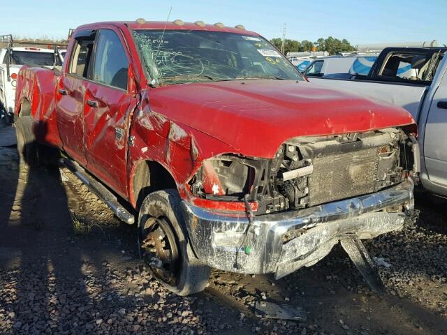 3D73Y4CL7BG585490 - 2011 DODGE RAM 3500 RED photo 1