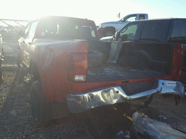 3D73Y4CL7BG585490 - 2011 DODGE RAM 3500 RED photo 3