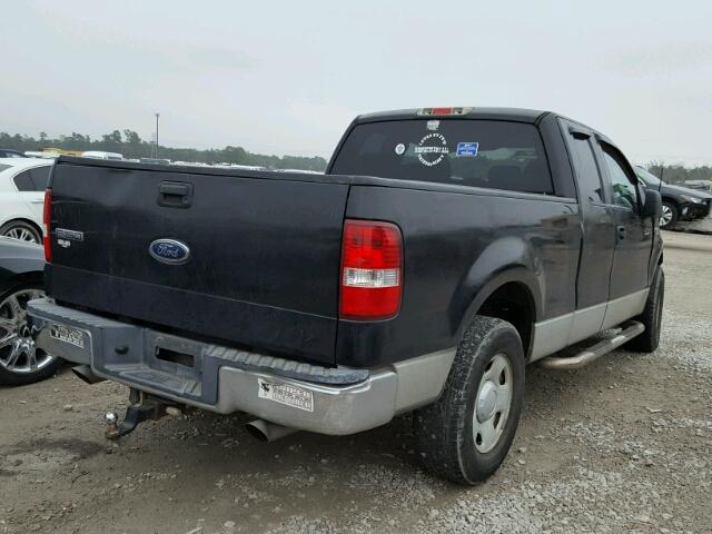 1FTRX12W04NB04054 - 2004 FORD F150 BLACK photo 4