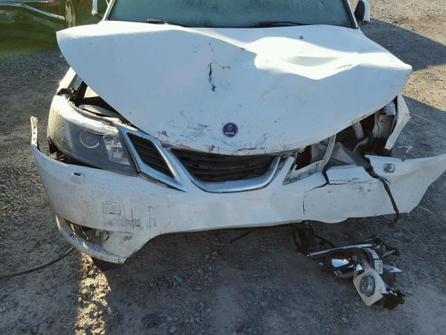 YS3FA4CY6B1313186 - 2011 SAAB 9-3 2.0T WHITE photo 7