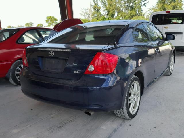 JTKDE177770144708 - 2007 TOYOTA SCION TC 蓝色 照片 4