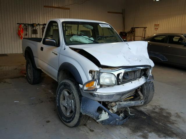 5TENM92N64Z386033 - 2004 TOYOTA TACOMA PRE WHITE photo 1